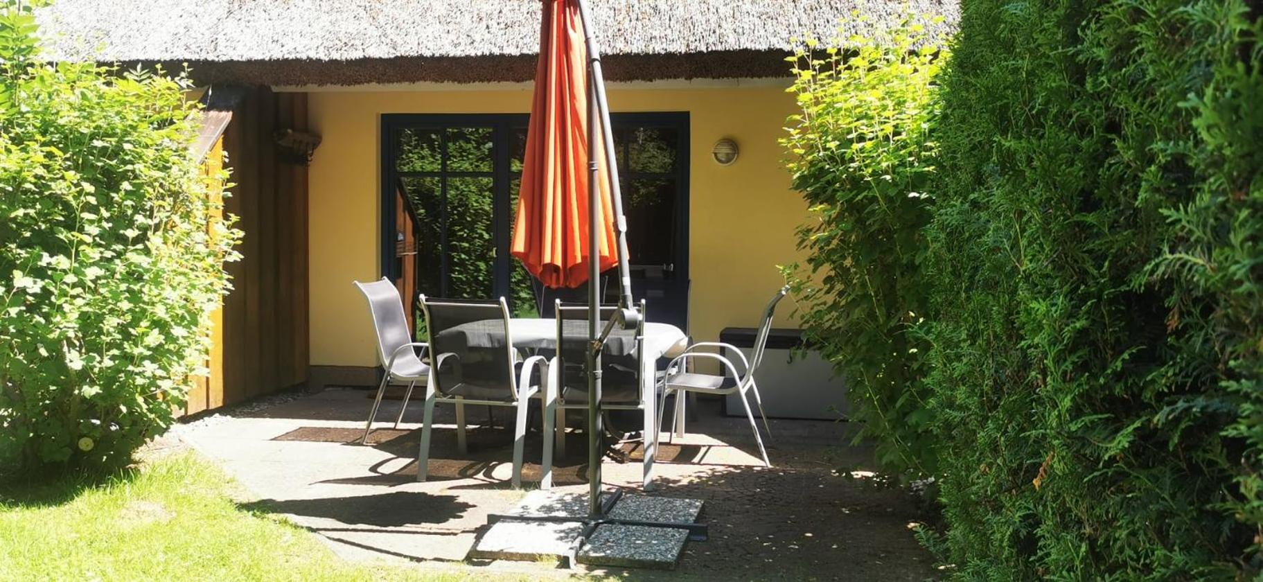 Villa Reetdachhaus Holunder 2 Puddemin Esterno foto
